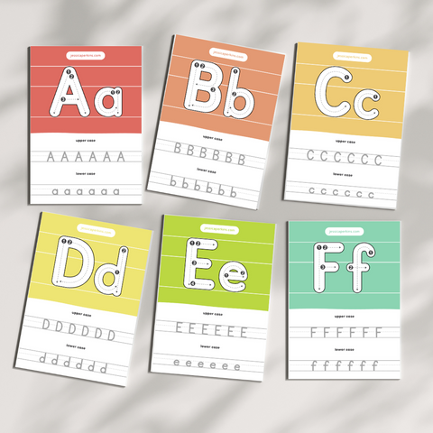 Alphabet Writing Cards  - Free Printable