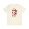 Vintage Botanical Flower T-shirt, Teacher flower shirt, Floral Flower tshirt, wildflower shirt, montessori tee, nature shirt