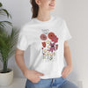 Vintage Botanical Flower T-shirt, Teacher flower shirt, Floral Flower tshirt, wildflower shirt, montessori tee, nature shirt